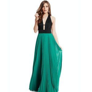 Marciano SARAVIA Pleated Maxi Dress